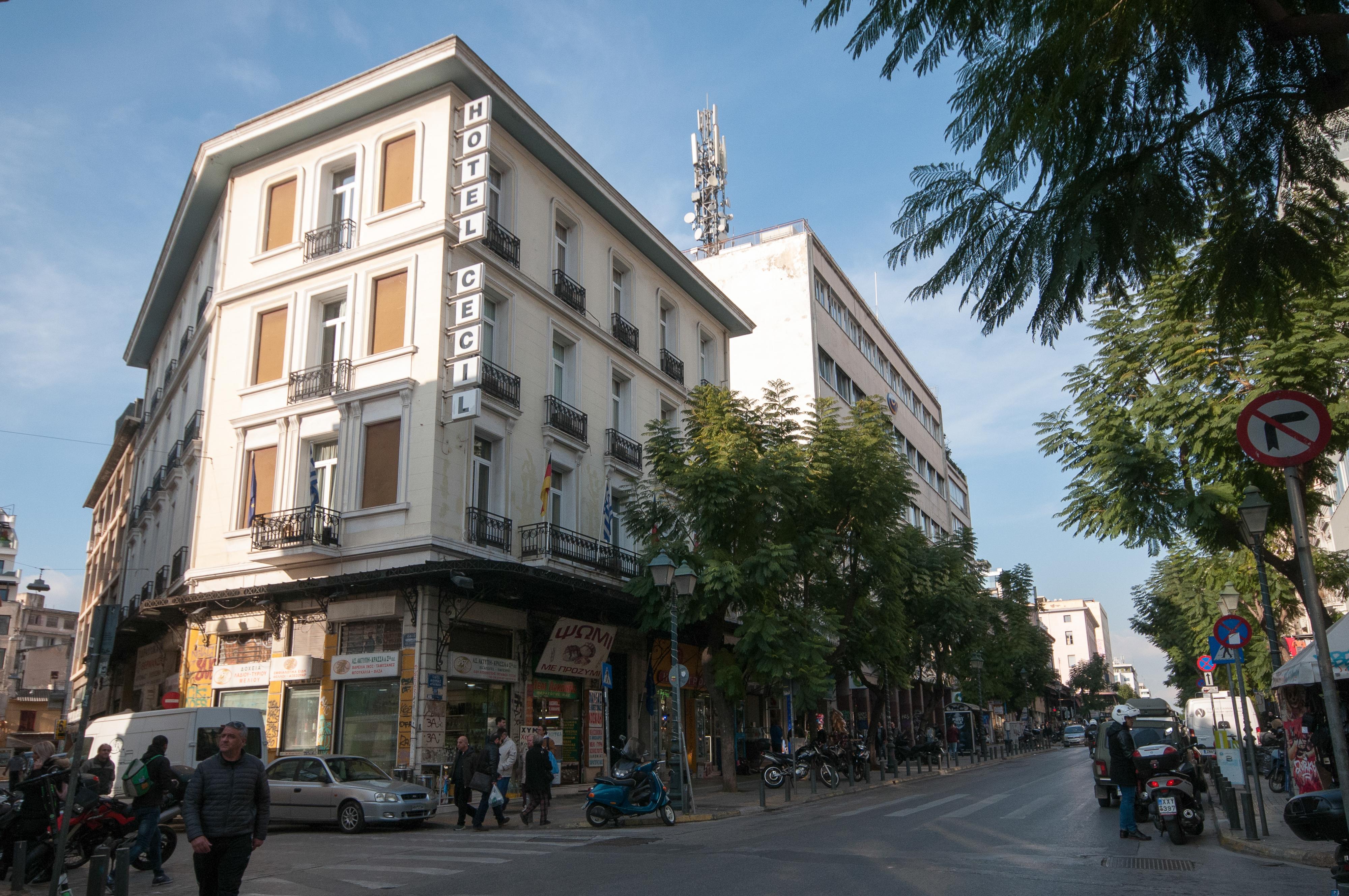 Cecil Hotel Athènes Extérieur photo